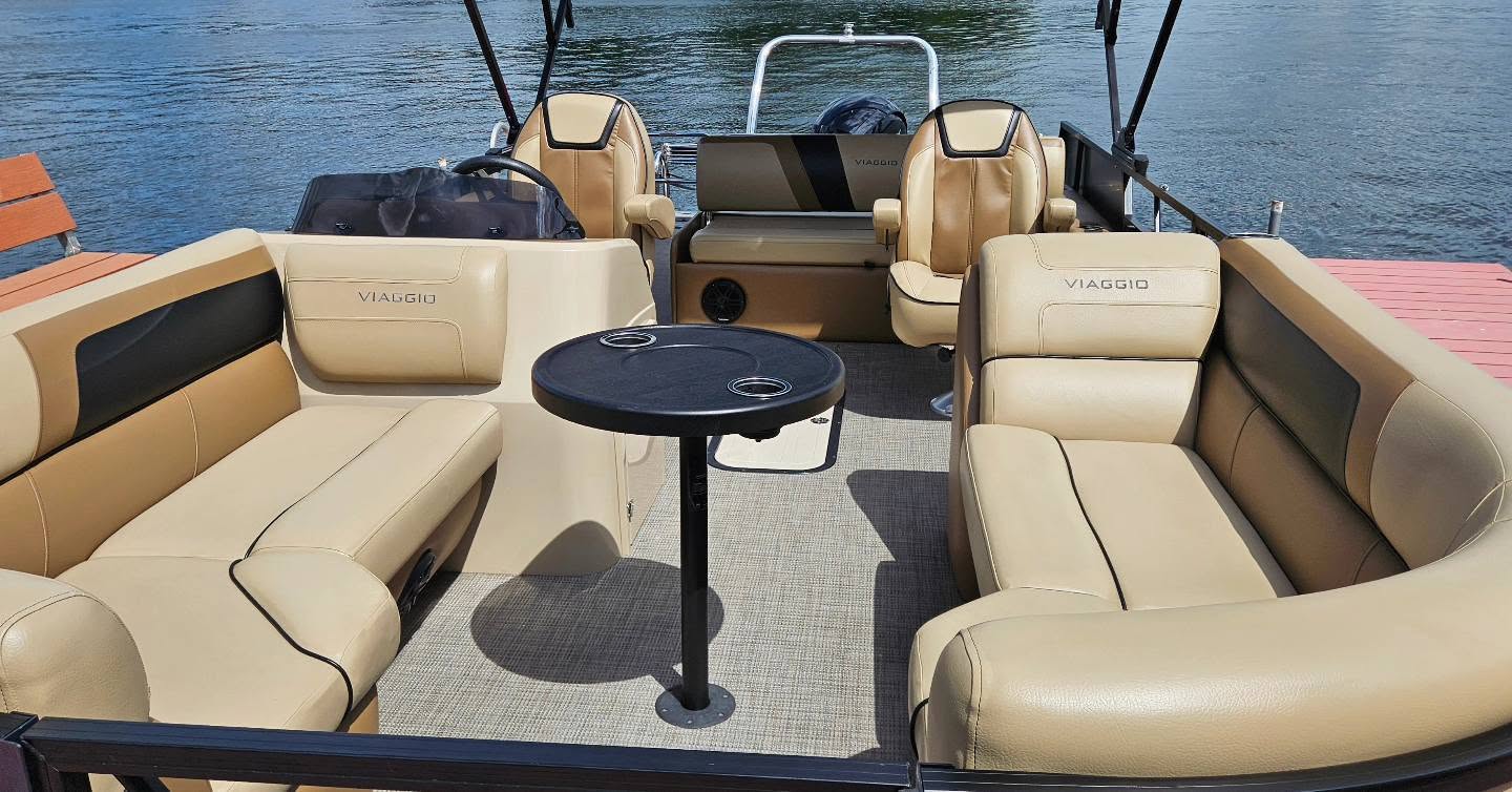 Viaggio bow seating cleaned and conditioned